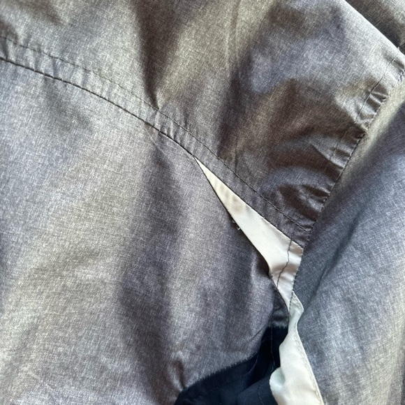 Fog by London Fog Boys Grey/Blue Rain Jacket Size 10 - Picture 7 of 7